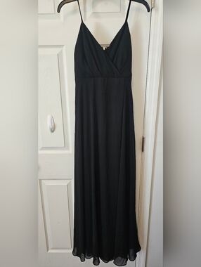 Classic Black Maxi Dress